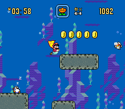 Super Mario World - Competition Cartridge Screenthot 2